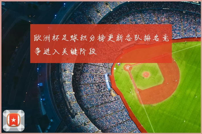 欧洲杯足球积分榜更新各队排名竞争进入关键阶段