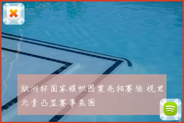 欧洲杯国家旗帜图案亮相赛场 视觉元素凸显赛事氛围
