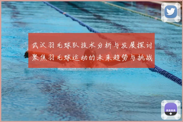 武汉羽毛球队技术分析与发展探讨聚焦羽毛球运动的未来趋势与挑战