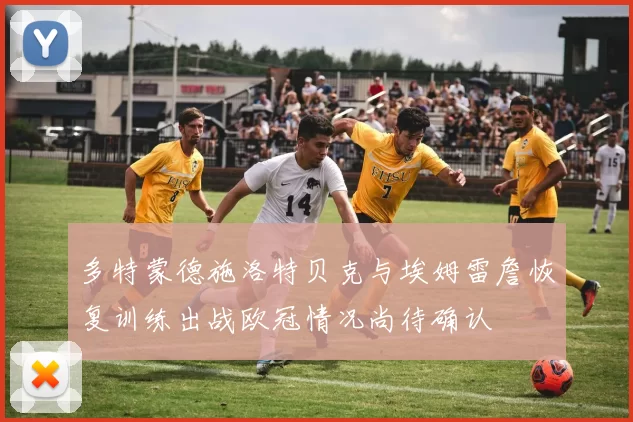 多特蒙德施洛特贝克与埃姆雷詹恢复训练出战欧冠情况尚待确认